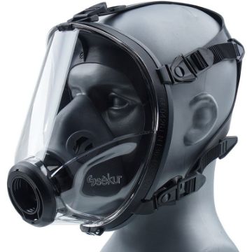 تصویر  ماسک تمام صورت dpi مدل Secur C701