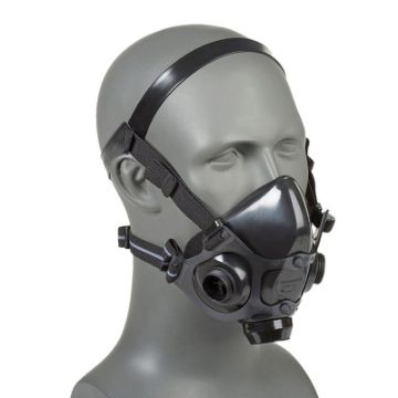 محل اتصال فیلتر در ماسک نیم صورت هانیول 7700 مدل North با طراحی دقیق