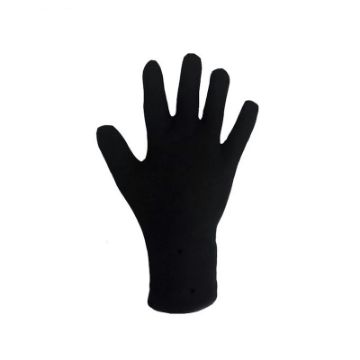 عکس دستکش‌ مدل نخی ضد حساسیت مشکی | ایمنکس
