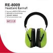 ایرماف صداگیر صنعتی ریندر RE-8009 نصب شده روی سر کاربر | ایمنکس