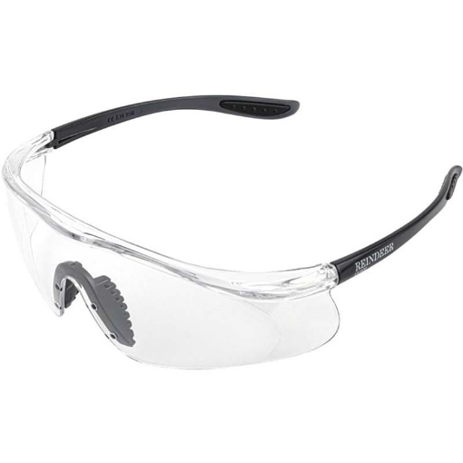 تصویر عینک ایمنی ریندر شفاف REINDEER FX-3006w با طراحی مقاوم | ایمنکس