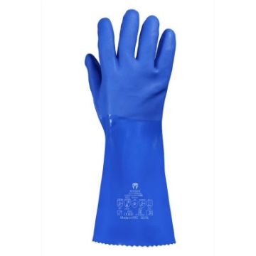 دستکش ایمنی بلند آبی ضد حلال ریندر Active Fresh | ایمنکس