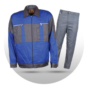 تصویر برای دسته  لباس کار دو تکه