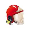 کلاه محافظت فردی آتش نشانان MSA F1 XF با شیلد و ایمنی بالا | ایمنکس