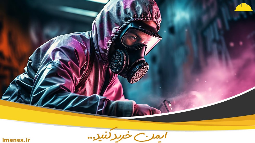ماسک جوشکاری با تهویه و فیلتراسیون برای ایمنی | ایمنکس
